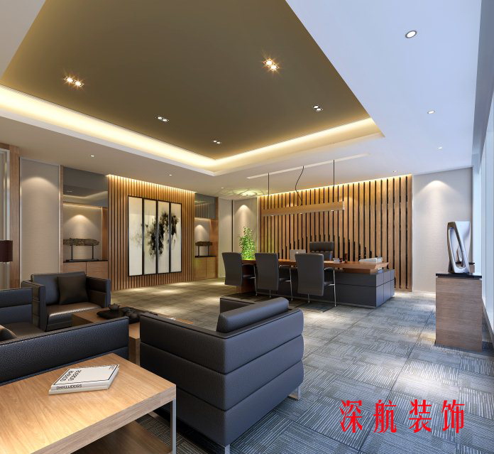 泓泰投資集團(tuán)大堂效果圖
